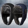 Ear Protection Winter Bomber Cap Windproof Warm Snow Cap Men's Winter Earflap Hat Outdoors Sports