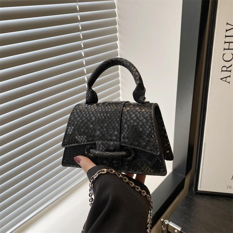 Изысканная мини-сумочка Модная личность Литературный темперамент Простая текстура Универсальная наплечная сумка-мессенджер