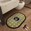 Carpet Rugs Bathroom Non-slip Absorbent Carpet Bedroom Plush Rugs Kitchen Floor Rugs Washable Quick Drying Carpet Rugs