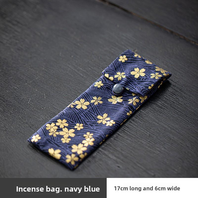 Цветной парчовый мешочек для благовоний в китайском стиле, мешочек для хранения инструментов и аксессуаров для курильницы