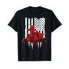 Vintage All Terrain Vehicles Four Wheeler Atv American Flag T Shirt Vintage Washed Comfortable Top For Everyday Wear
