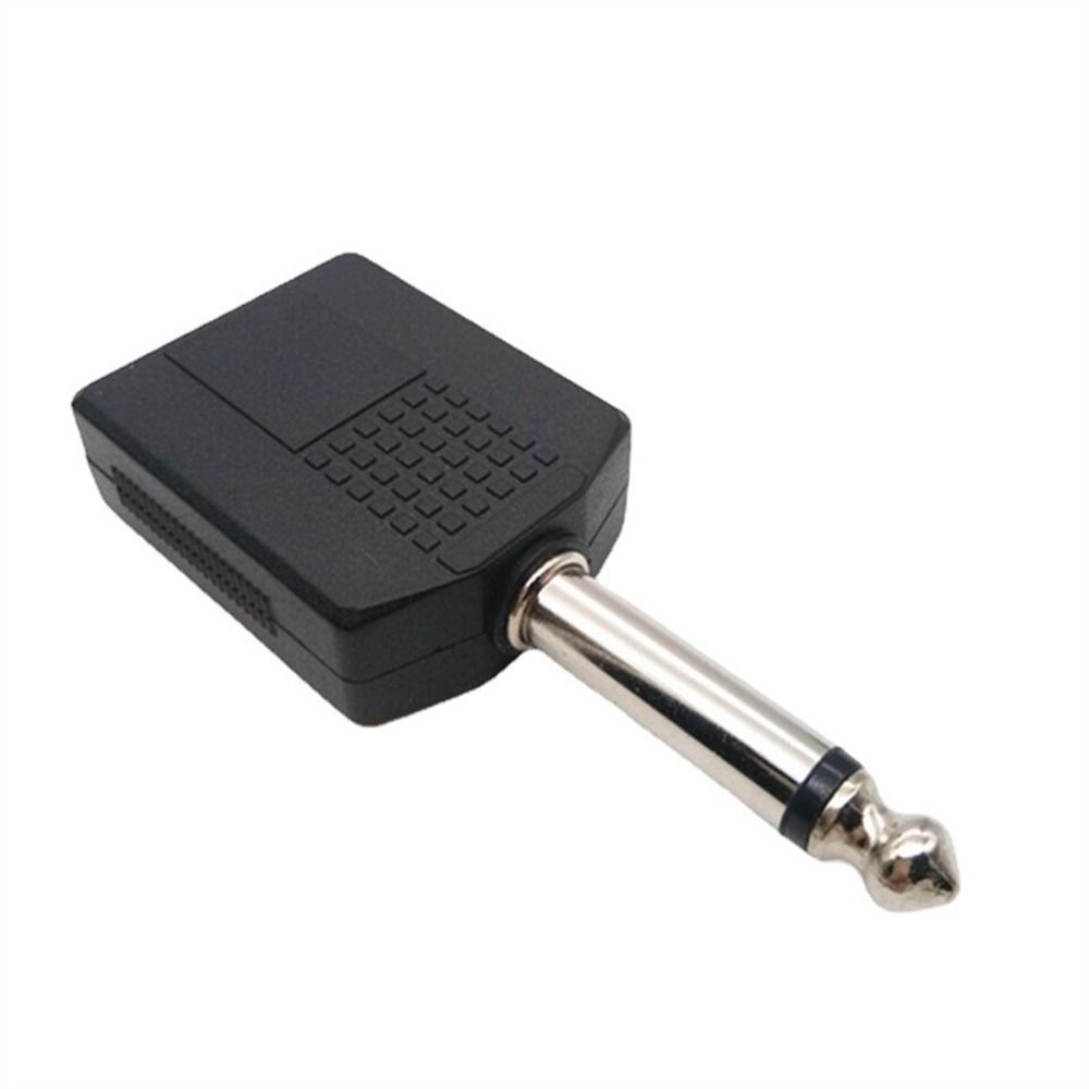 / Stereo DIY 6.35 Microphone Splitter Converter Audio Converter 6.5 Jack Adapter 6.35mm Audio Plug