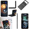 Баланс Стихий Вечный Инь-Ян Чехол для Телефона Для Samsung Z Flip 7 6 5G Galaxy Z Flip4 Z Flip5 Z Flip3 Чехол Черный Жесткий ПК