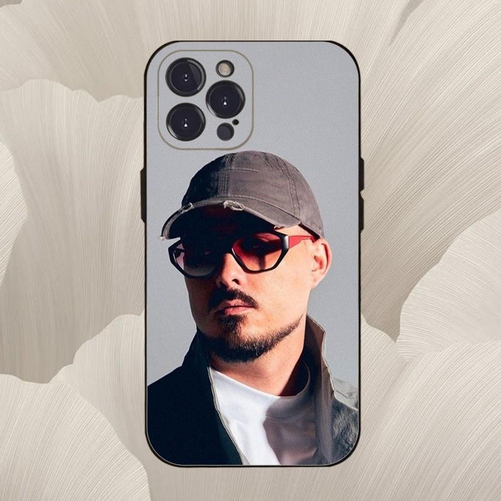 Singer D-Dellafuente-Musics Phone Case For iPhone 16,se4,15,14,13,12,11,Pro,X,XS,Max,XR,Plus,Mini Soft Black Cover
