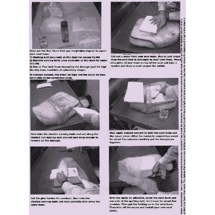 New Replacement seat cover fits Arctic Cat 4X4 2X4 1996-2005 250 300 400 454 500 Bearcat TRV 342