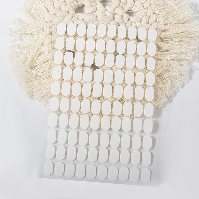 100 шт., двухсторонняя клейкая лента для ногтей, клейкие прозрачные наклейки, стенд для демонстрации дизайна ногтей, салонная практика