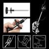 2PCS Aluminum Alloy Fishing Hook Remover Long Reach Hook Remover Tool  Saltwater Fishing