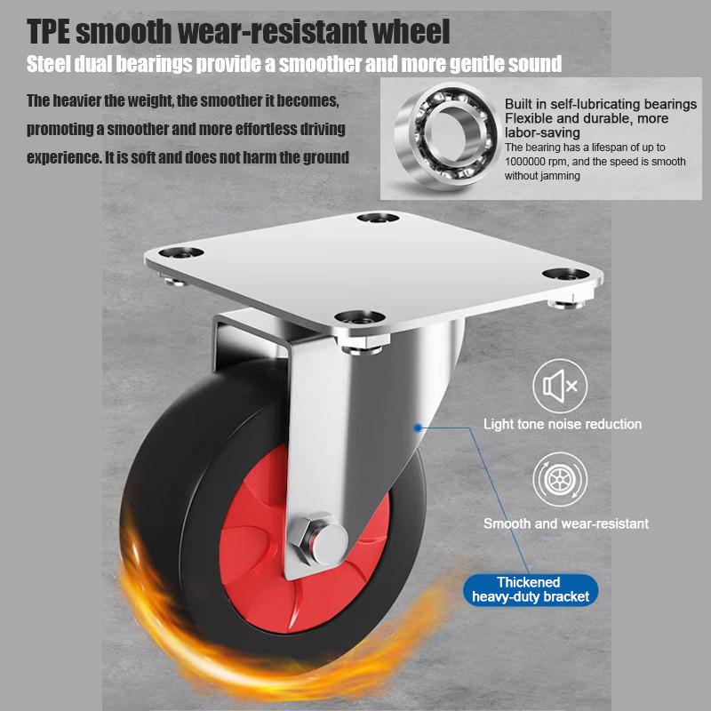 Складная тележка-тележка для покупок, универсальная, для тяжелых условий эксплуатации, ручная тележка для покупок, инструменты для складских работ