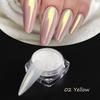 Xiaomi 3pcs Pearl Effect Nail Powders Mirror Aurora Chrome Mermaid Nails Art Powder Rainbow AB Magic Mirror Pearl Shell Powder Supplies