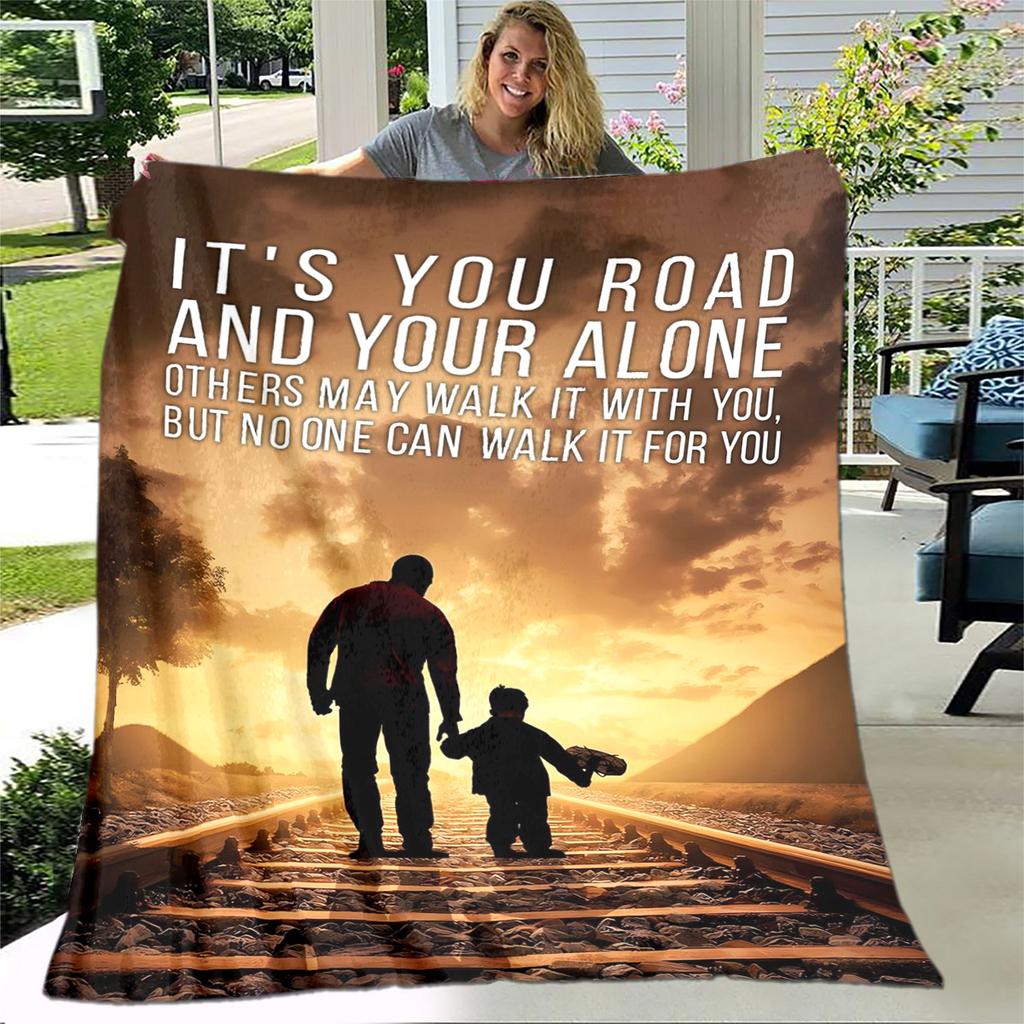 Моей дочери сыну подарок в виде письма HD одеяло, мягкое одеяло для дома, спальни, кровати, дивана, пикника, путешествия, офиса, одеяло, детское одеяло