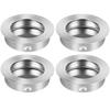 Круглая ручка для раздвижных дверей 4 X 3,5 X 1 см 4 шт.