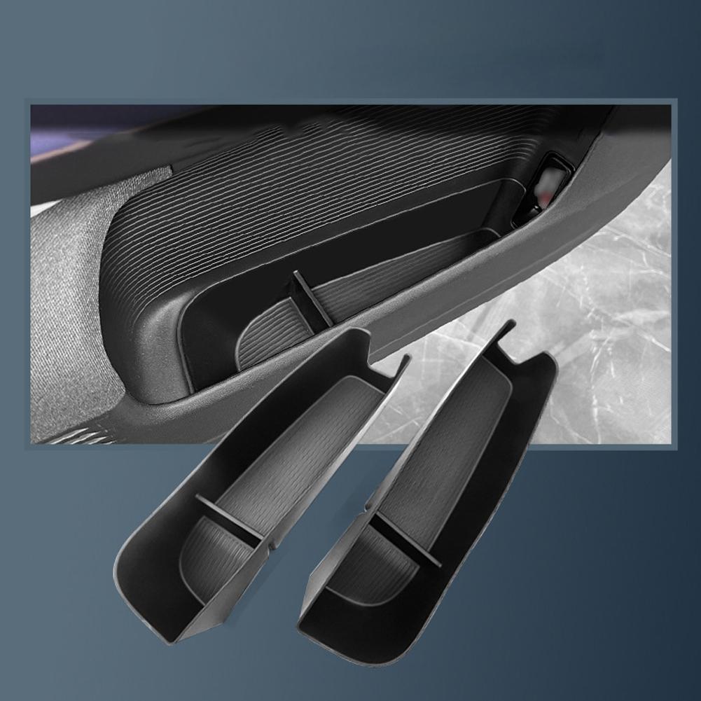 Ящик для хранения на боковой стороне двери для Xpeng G6 TPE, органайзер для передней и задней дверной ручки, аксессуары для модификации автомобиля, салон автомобиля D V0V8