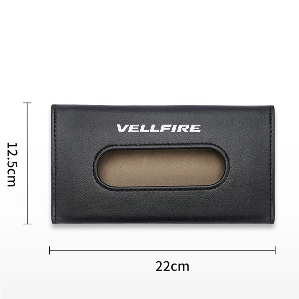 MAIFANGQI Car Tissue Box Custom Logo Leather Material Attaching Sun Visor Attachment Flush Mount