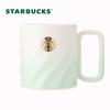 Зеленая керамическая кружка Starbucks