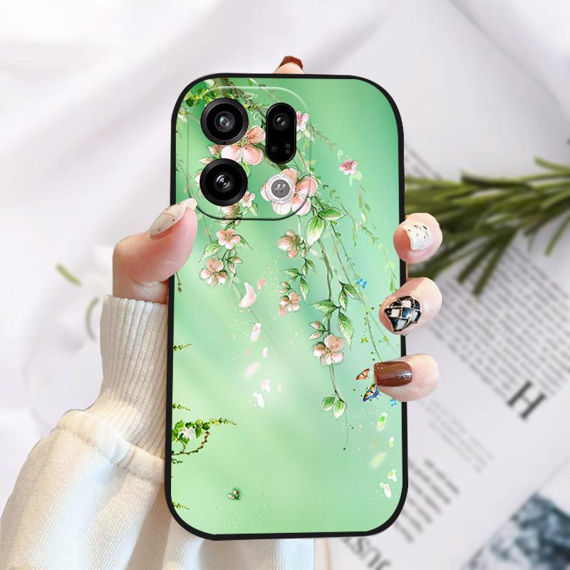 Для OPPO Find X9 Pro Чехол Роскошный Силиконовый Мягкий ТПУ Защитный Чехол Для OPPO FindX9 X 9 X9Pro Ударопрочный Корпус Бампер Чехлы для Телефона