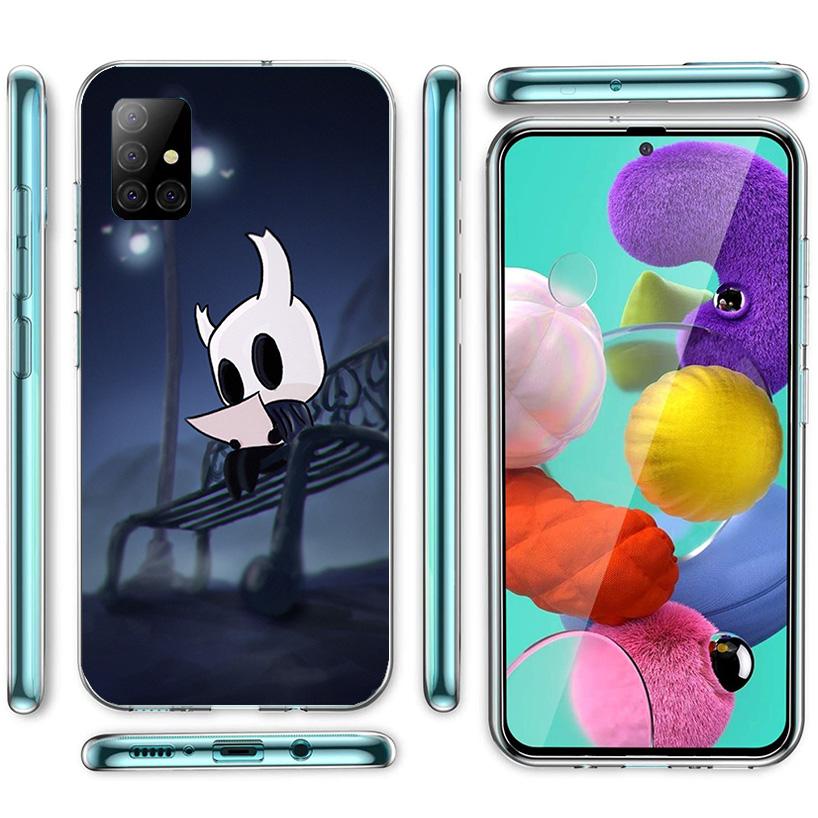 Мультяшный чехол для телефона Hollow Knight для Samsung Galaxy A52 A32 A22 A12 A51 A31 A50S A30S A20S A10S Note 20 Ultra 10 Plus S10 A72 A7