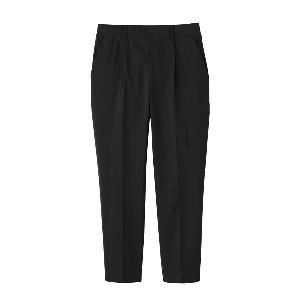 Эластичные брюки BODY Wild Rayon Blend Wide Tapered Black [Gunze] WILD/Body Men's