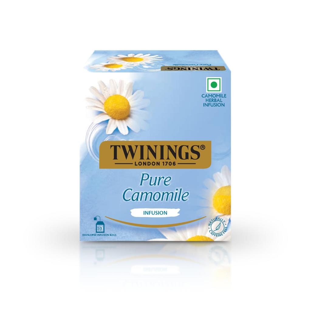 Чай Twinings Ромашковый - 10 Пакетиков, Травяной Напиток - Ромашка
