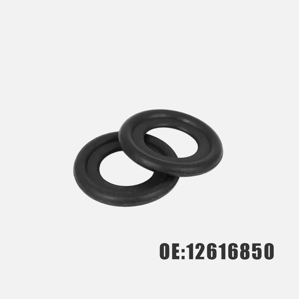 10pcs Black Car Accessories Car Engine Clips Pad Car Oil Drain Plug Gaskets Auto Screw Sealing Gasket for 12616850 3536966