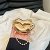 Personalized Lip Shape Small Bag Women's 2025 New European and American Fashion Glossy Shoulder Ins Acrylic Mouth Red Envelope