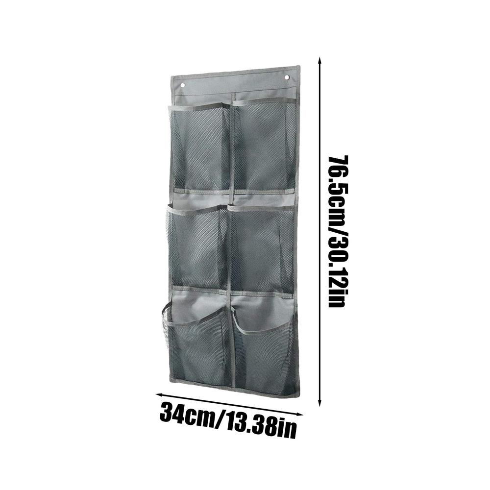 Настенный органайзер для хранения 6 отделений сетчатый для шкафа держатель для обуви подвесная корзина для хранения на дверь подвесные карманы для хранения в шкафу
