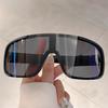 Sport Goggle Oversized Sunglasses Women For Men Luxury Brand Designer Vintage Sun Glasses Punk Skiing Windproof Outdoor Shades
