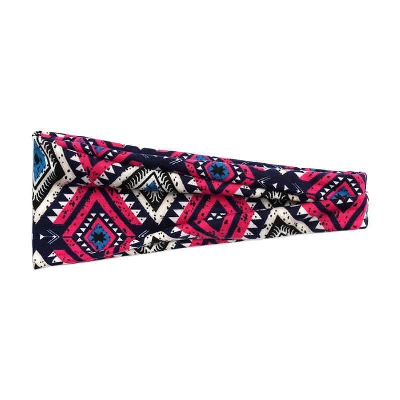 Boho Headbands for Women Fashion Headband Yoga Workout Head Bands Hair Accessories Non Slip Band Sport Headwrap Running Elastic Hairbands