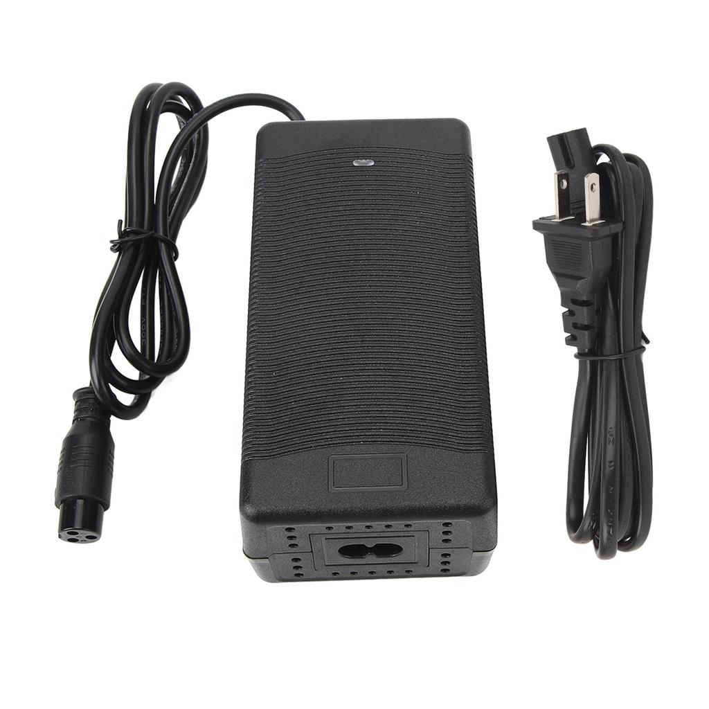 Зарядное устройство для электровелосипеда 54.6V 2.5A Блок питания для аккумулятора электровелосипеда со стандартным 3-контактным разъемом GX16