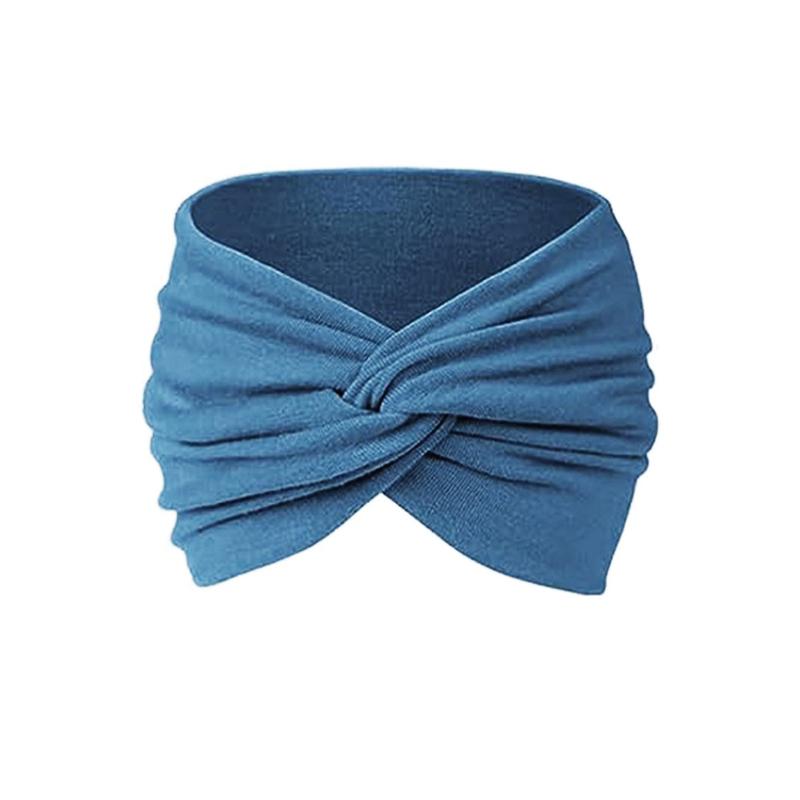 Women's Widened Headband Yoga Elastic Headband Running Headband Sports Sweat-absorbing Headband