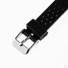 Черный резиновый ремешок для наручных часов, спортивные цифровые часы, 12 мм