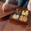 Вращающаяся секционная коробка для сухофруктов с отделениями