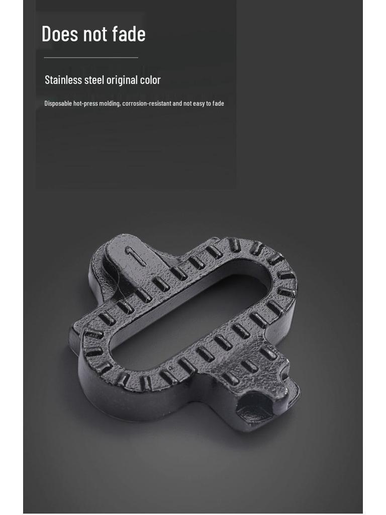 SPD Eggbeater Cleats for Road & Mountain Bikes - Self-Locking Pedal Accessories