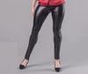 MUDOTOYS Beautiful Woman Sexy Black Leggings Pants for Scale Action Compatible with TBLeague Body and Shoes Not [TOYBARJAPAN] CTC-003D Leather-Look