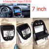 7inch Double 2 Din Car DVD Radio Frame for Toyota Aygo Citroen C1 Peugeot 107 2005-2014 Fascia Dash Kit Radio Panel Stereo Cover