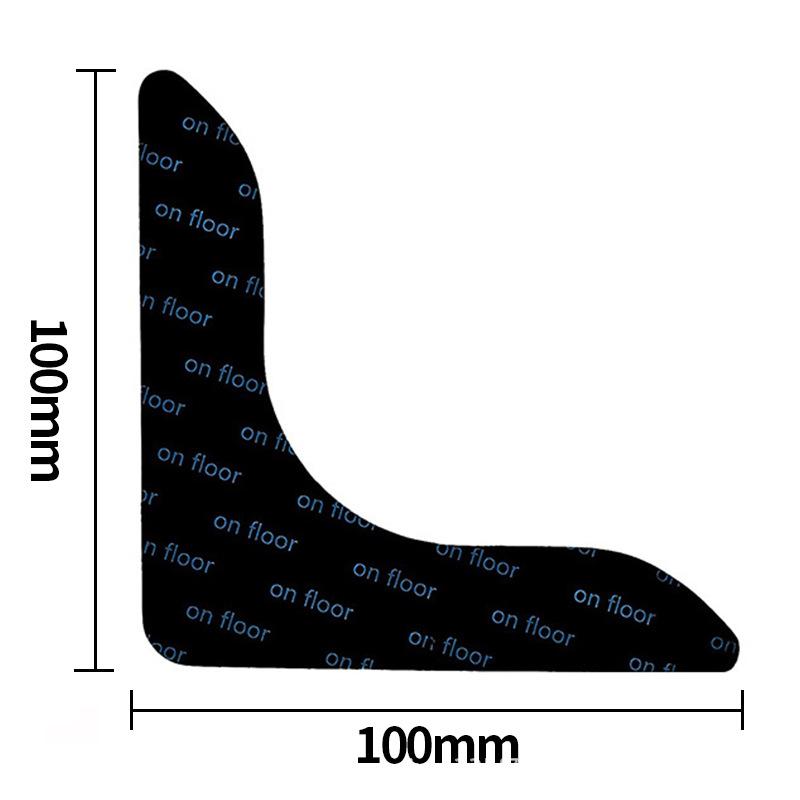 32/24/16/8/1 шт. Наклейка для ковра Противоскользящий Пастер Многоразовый Моющийся Ковер для пола Коврик Лента Захват Угловая накладка Товары для дома Ванная комната