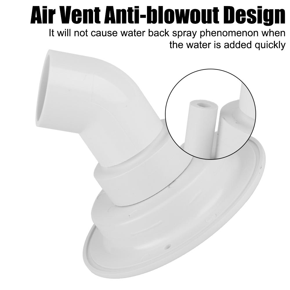 Gravity Fresh Water Fill Hatch RV Accessories 80mm Inlet Filter Lockable For RV Boat Camper Trailer White Caravan Accessories