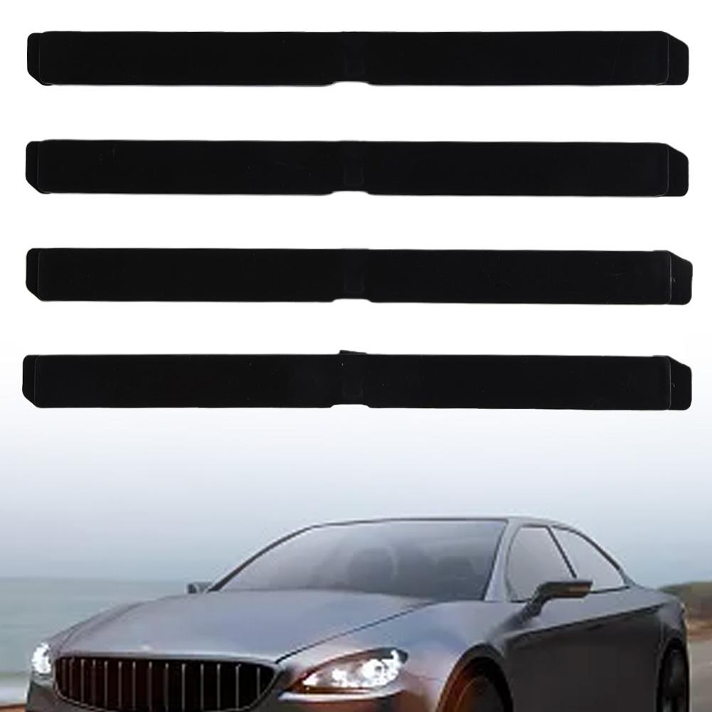 4 шт. Крышка багажника на крышу 51 87 877 51 87 878 передняя и задняя для багажника на крышу Opel Astra, черные пластиковые аксессуары для путешествий в автомобиле