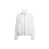 Originals Embroidered Logo Zip-Up Collar Long-Sleeve Windbreaker Women Windbreaker White IS2695