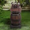 Beer Self-circulating Water Garden Lawn- Decorative Resin Crafts