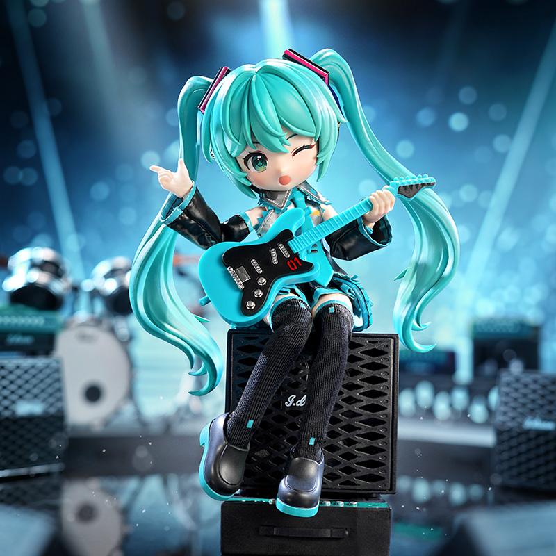 BLOKEES Оригинальная Hatsune Miku Sakura Miku 17-я WITH YOU Чудесное Издание Q версия Фигурка-трансформер Сборная игрушка Коллекция Подарок