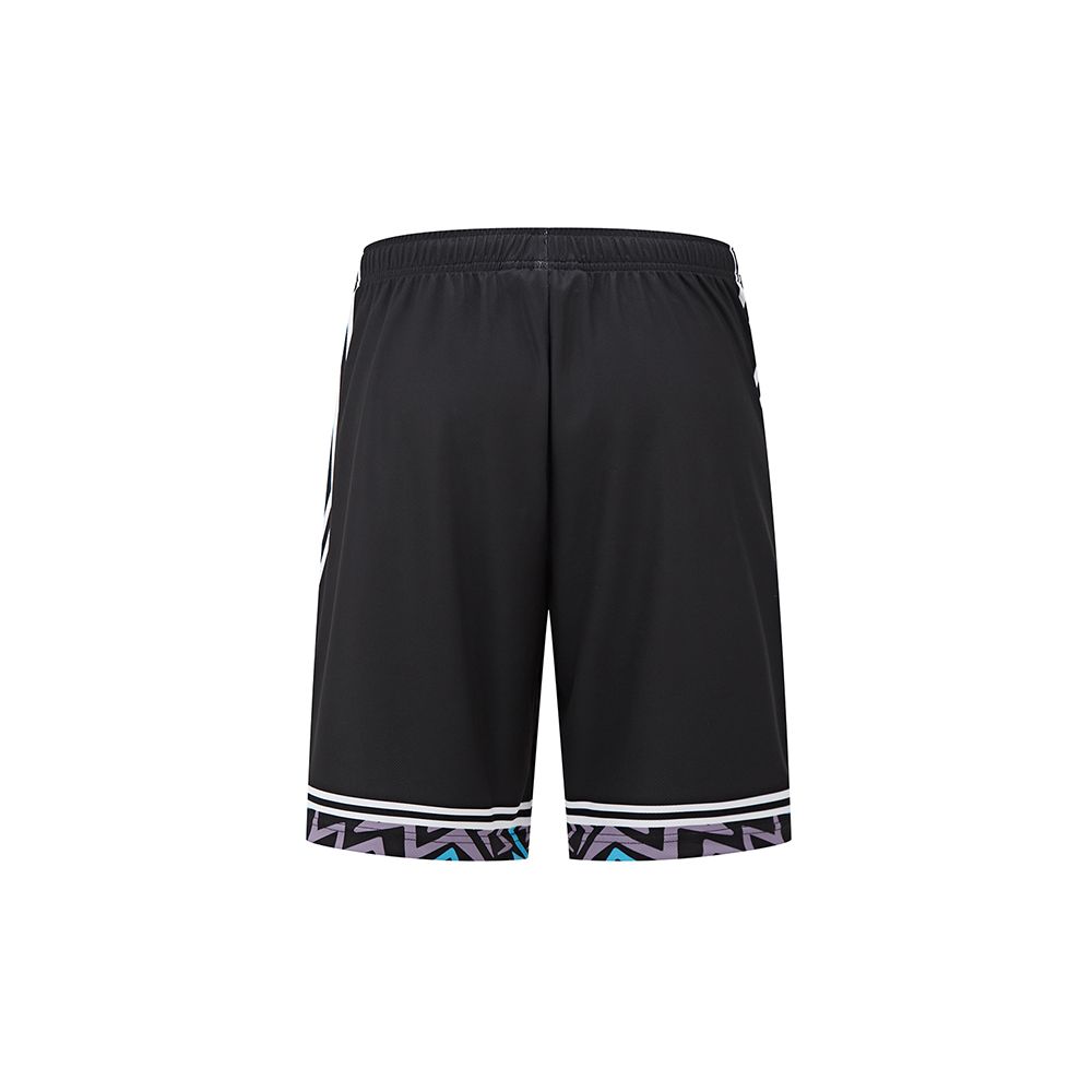 Under Armour Эластичный Пояс Полосатые Спортивные Шорты Мужские Черный 24500211-001