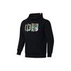 Li Ning Table Tennis Series Fun Print Thick Pullover Sports Hoodie Unisex Hoodies Black AWDR747-3