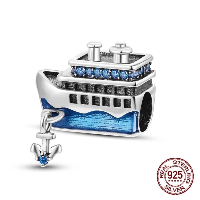 Copper Ocean Theme Turtle Octopus Seashells Charms Beads Fit Original Bracelets Diy Jewelry Making Women