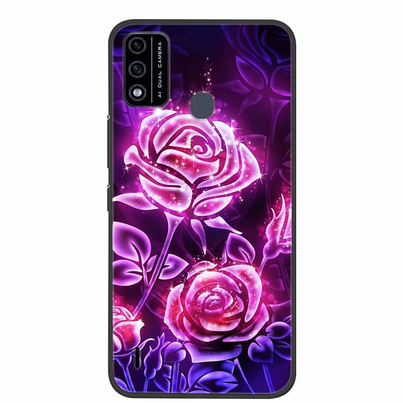Чехол для Itel A48 Мягкий силикон Крутой мультяшный чехол Для ItelA48 Задняя крышка для ITEL A 48 Чехлы Модный ТПУ Чехол для телефона Новый Чехол