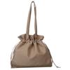 [link Bleu] Link Blue Bag Purse 2way Tote Shoulder Mothers Bag Square Shoulder Bag Large Capacity Ladies (Khaki)