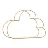 Nordic Iron Cloud Shape Decorative Shelf Potted Ornament Storage Holder Rack Shelves Wall Decoration