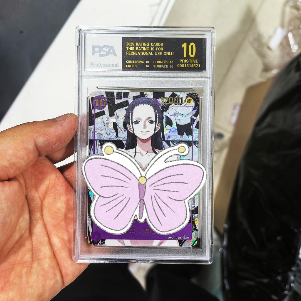 Сделай сам One Piece Самоконтроль Сбор подписей Торговая Флеш-карта Аниме Мультфильм Подарок OPGC PSA10 Коллекционная