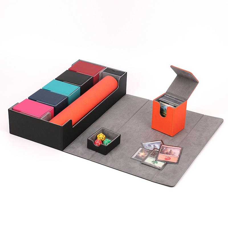 Коробка для хранения колоды карт, прочный прочный TCG OCG, коробка для хранения карточек, коробка для хранения карточек Commander MTG, чехол-органайзер для переноски карт