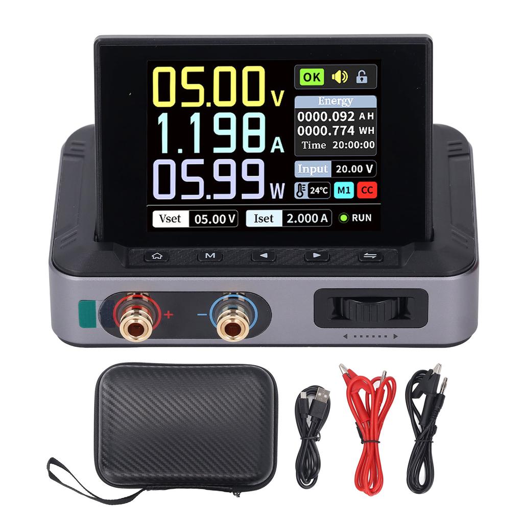 DPS-150 Портативный источник питания постоянного тока 0-30В 0-5А 0-150Вт Выход 2,8-дюймовый IPS-экран Мини Регулируемый Импульсный Источник Питания Постоянного Тока