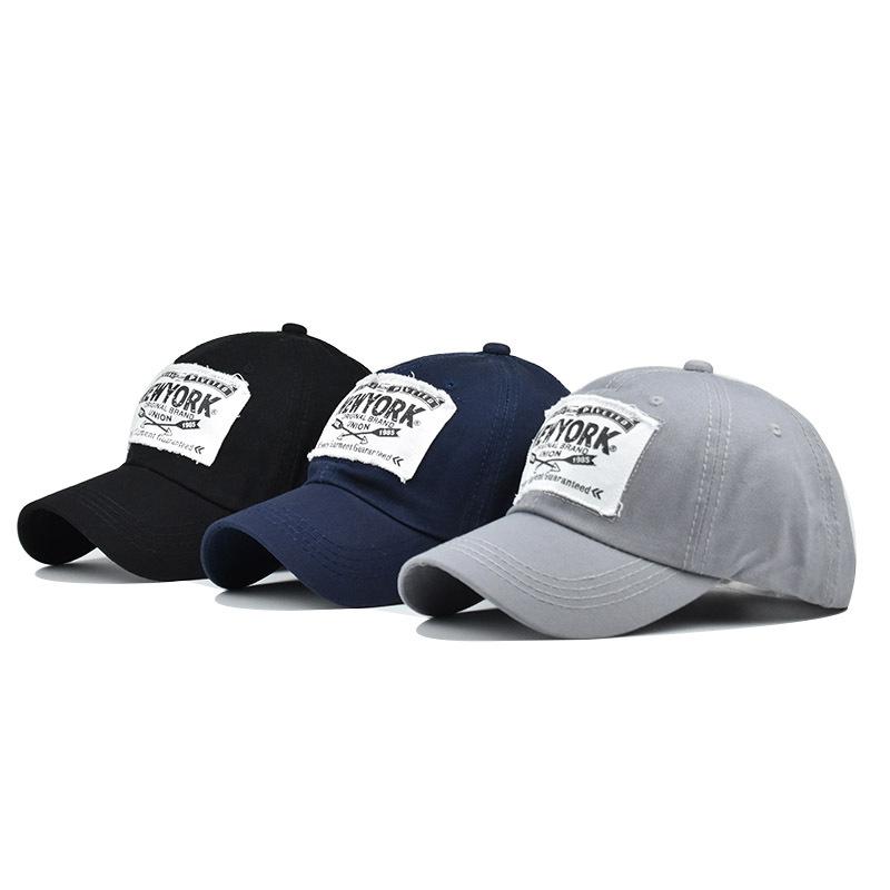 Бейсбольная кепка NEW YORK Alphabet старая хлопковая стираная бейсболка с принтом алфавита